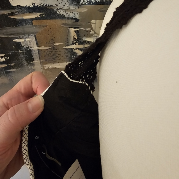 Ryu Black and White Mini Dress - Picture 5 of 8